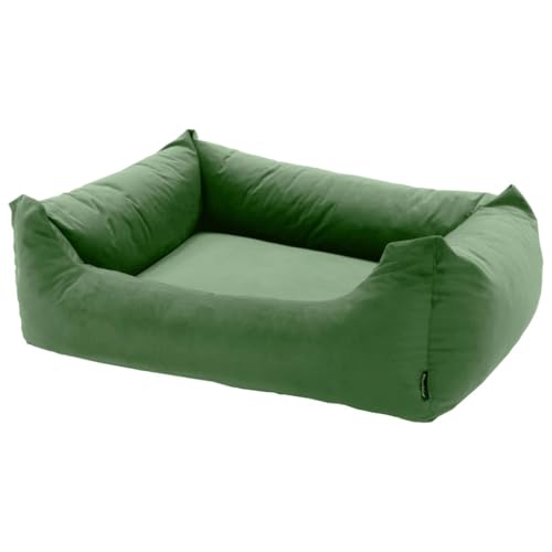 Madison Velours Dog Bed Green L von Madison