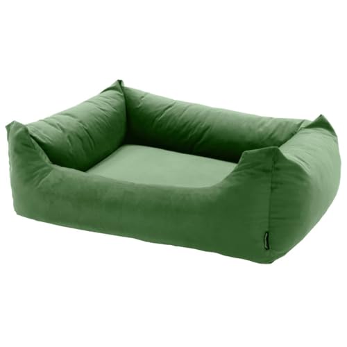 Madison Velours Dog Bed Green M von Madison