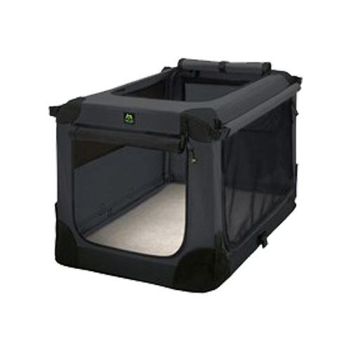 Maelson Soft Kennel Hundebox - Anthrazit - 52 x 33 x 33 cm von Maelson