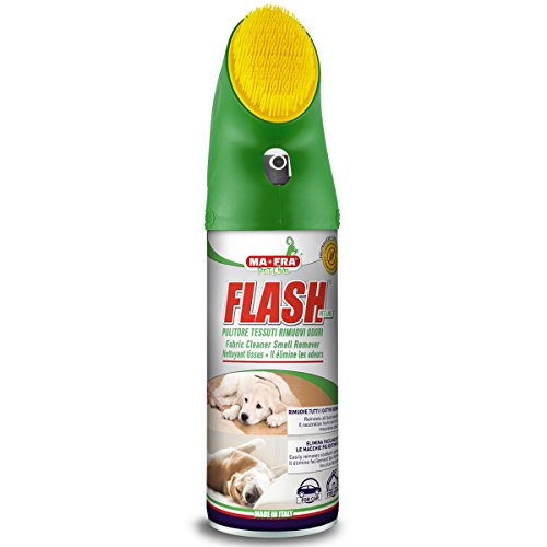 MA-FRA, Flash Textilien Pet, Trockenreiniger mit Aktiver Schaumbildung, Odor-Stop-Formel, 400 ml von Mafra