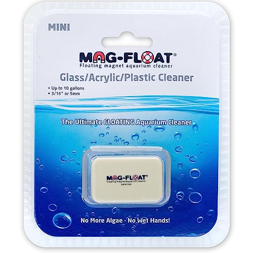 Mag-Float Magfloat Mini 25 Reiniger für Glas- und Acryltanks | Magnetreinigungswerkzeug für Aquarien, Reinigungsbürste von Mag-Float