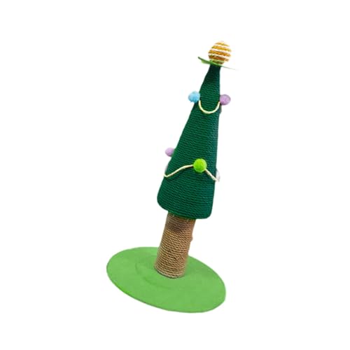 Kratzbäume für Hauskatzen, Kratzturm-Spielzeug für Katzen, Weihnachtsbaum mit Bällen, Kratzbaum für Katzen, Katzenbaum für Katzen, l von MagiDeal