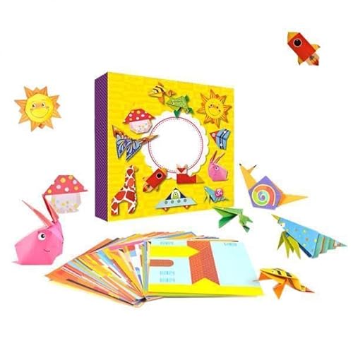 MagiDeal 5X Kids Crafts DIY Spielzeug Origami Kit 54 Projekte 108 Faltpapiere W/Book von MagiDeal