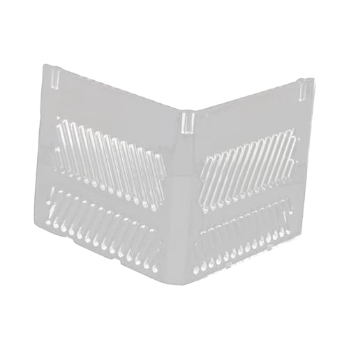 MagiDeal Aquarium Fisch Kamm Filter Überlauf Board Acryl Tauchpumpe Isolation Schutz Teiler für Paludarium Landschaftsbau, Einzelne Schicht von MagiDeal