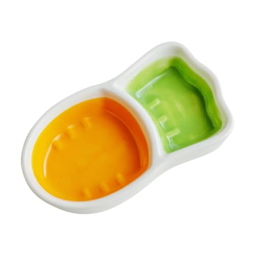 MagiDeal Hamster Food Bowl Kleine Haustiere Füttern von Teilen tragbares Süßzustand großer Kapazität Essschale für Zwerghamster Chipmunk Eichhörnchen von MagiDeal