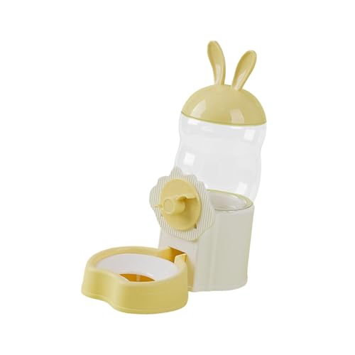 MagiDeal Haustier-Wasserspender, automatischer Wassertrinker, Anti-Spritzbehälter, Tränke, Trinknapf für Kaninchen, Frettchen, kleine Haustiere, Gelb MagiDeal Haustier-Wasserspender, automatischer Wassertrinker, Anti-Spritzbehälter, Tränke, Trinknapf für Kaninchen, Frettchen, kleine Haustiere, Gelb von MagiDeal