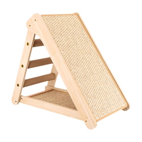 MagiDeal Holzkatze Kratzer Katze Kratzpolster Vertikaler Platz Sparen Sisal Cat Kratzpolster Möbelschutz für Kitty Cat Spiele, L von MagiDeal