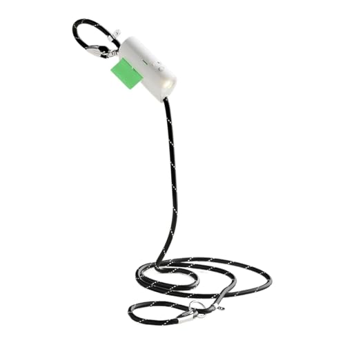 MagiDeal Hundeleine mit LED -Leuchten mit Abfallbeutelspender für kleine und mittlere Hunde Training der Leinen Wanderleine für den Garten von MagiDeal