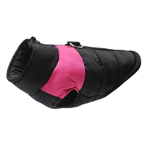 MagiDeal Hundemantel, Weste, Hunde-Kapuzenpullover, Winter-Hunde-Outfits für Reisen, Outdoor-Partys, Picknick, Spaziergänge, 3XL Rosa von MagiDeal