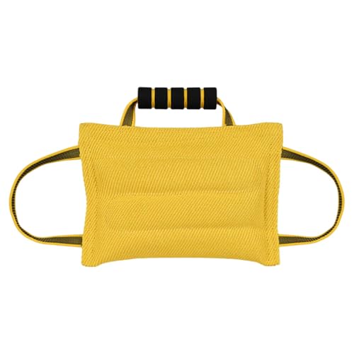 MagiDeal Hundeschlepper Spielzeug Bisskissen kauen tränenresistent Toy Pull Toy Dog Bite Tug Toy zum Spielen Kleiner großer mittlerer Hunde Tauziehen des, Gelb MagiDeal Hundeschlepper Spielzeug Bisskissen kauen tränenresistent Toy Pull Toy Dog Bite Tug Toy zum Spielen Kleiner großer mittlerer Hunde Tauziehen des, Gelb von MagiDeal