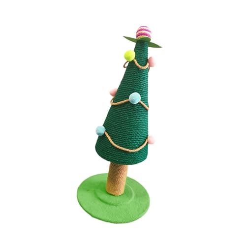 MagiDeal Kratzbäume für Hauskatzen, Kratzturm-Spielzeug für Katzen, Weihnachtsbaum mit Bällen, Kratzbaum für Katzen, Katzenbaum für Katzen, s von MagiDeal