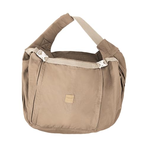 MagiDeal Outdoor-Haustiertasche, Katzen-Reisetragetasche, Brusttragetasche, Baumwoll-Haustiertragetasche, Haustier-Hundetragetasche für die Reise, Khaki von MagiDeal