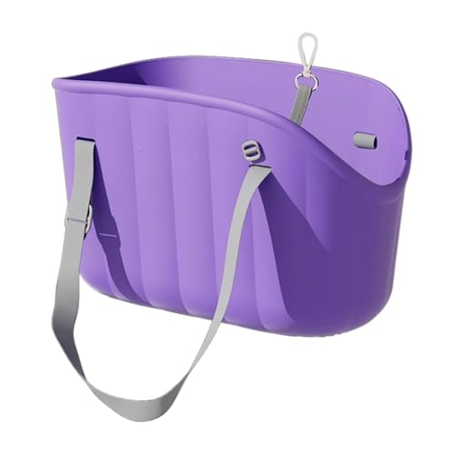 MagiDeal Outdoor-Tragetasche für Katzen und Kätzchen, Reisetasche, tragbare Eva-Tasche für kleine Hunde, Ausflugstaschen für Welpen, Outdoor-Handtasche für, LILA von MagiDeal