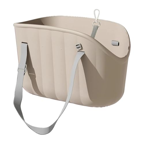 MagiDeal Outdoor-Tragetasche für Katzen und Kätzchen, Reisetasche, tragbare Eva-Tasche für kleine Hunde, Ausflugstaschen für Welpen, Outdoor-Handtasche für, Weiß von MagiDeal