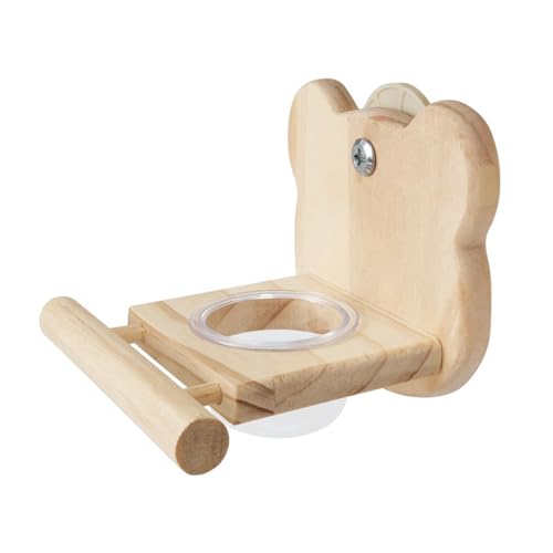 MagiDeal Papageienvogel Barsch mit Fütterungstasse Vogelfutter Feedering Raste Sturdy Spielen Part CAGE FEEDERSCHALL FÜR WAHRIGARS LIEBEBIRDS, Bär Geformt MagiDeal Papageienvogel Barsch mit Fütterungstasse Vogelfutter Feedering Raste Sturdy Spielen Part CAGE FEEDERSCHALL FÜR WAHRIGARS LIEBEBIRDS, Bär Geformt von MagiDeal