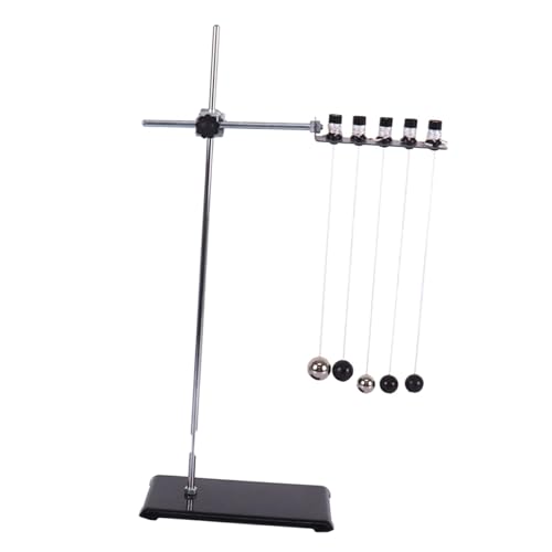 MagiDeal Physik-Schwing-Experimentierwerkzeug, physikalisches Lehrinstrument, tragbare Mehrzweck-Handpendelball-Kits für die Schule von MagiDeal