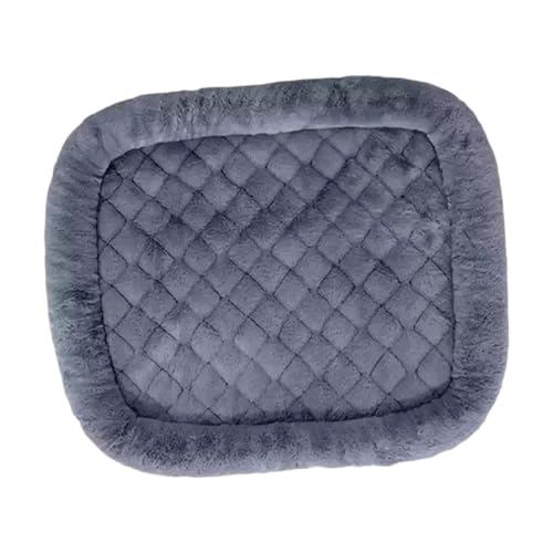 MagiDeal Selbstwärme Katzenbett selbstheizte Katzenhundmatte für Innenkatzen kleine Hunde Nicht -Schlupfboden Wärme Haustier Pad 26 x 22 Zoll, Grau von MagiDeal