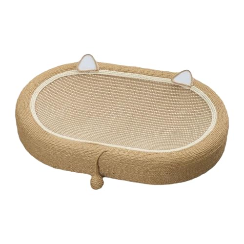 MagiDeal Sisal-Katzenkratzbrett, Katzenbett, Becken, Katzenkratzbett, Lounge, Katzenkratzbrett, Lounge, Welpen, Kätzchen, Schleifkralle von MagiDeal