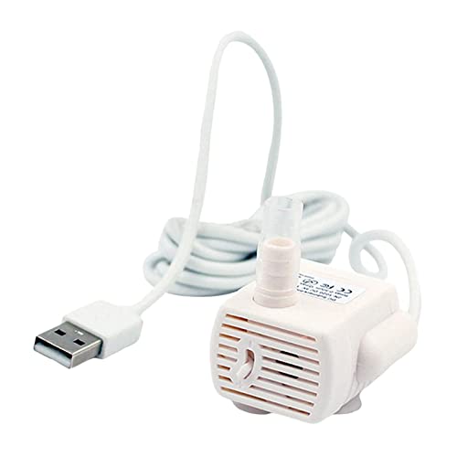 MagiDeal Springbrunnenpumpe USB Wasserpumpe Niedriger Energieverbrauch Leise von MagiDeal