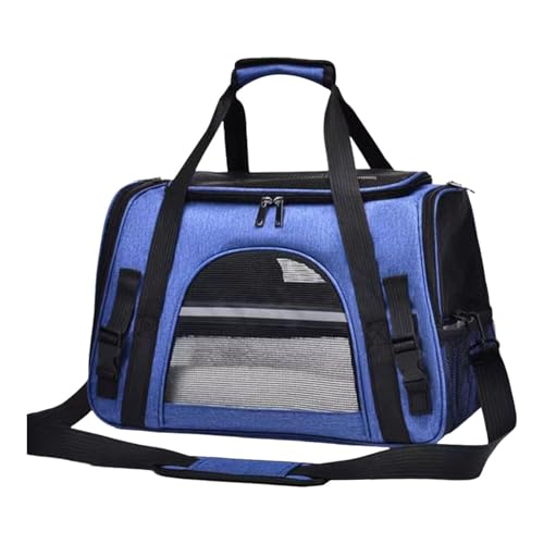 MagiDeal Tragetasche für Haustiere, Reisetasche für Haustiere, faltbar, tragbar, Katzentragetasche, Handtasche mit Schultergurt und herausnehmbarer Matte für, Blau MagiDeal Tragetasche für Haustiere, Reisetasche für Haustiere, faltbar, tragbar, Katzentragetasche, Handtasche mit Schultergurt und herausnehmbarer Matte für, Blau von MagiDeal