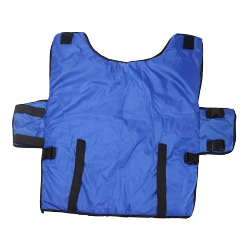 MagiDeal Warme Kleidung für Kälber, Wadendecken, Jacke zum Warmhalten der Kälber, Bequeme Wadenjacke, blau, kältebeständige Wadenwärmdecke, Verdicken Universal von MagiDeal