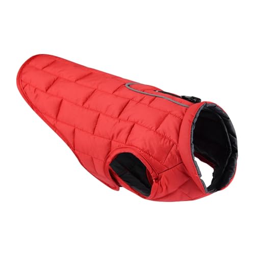 MagiDeal Warmer Hunde-Wintermantel, Welpenweste, Jacke, Bekleidung, Kleidung, Poncho, Winddichte Hunde-Fleeceweste, Hunderegenmantel für Parkpartys, von MagiDeal