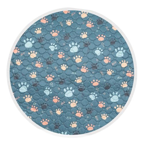 MagiDeal Waschbares PIPI-Pad für Hunde, rutschfeste Hundebettmatte, Welpen-Haustier-Pads, Trainings-Pad-Matte, Haustier-Trainings-Pad, Welpen-Pad für Hunde und, Blau von MagiDeal