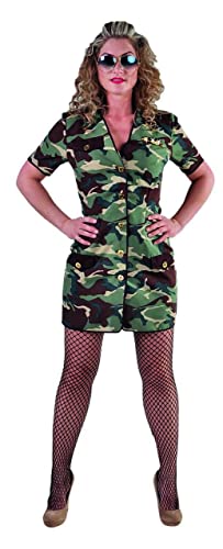 Oerwoud Camouflage Leger Uniform Jane Vrouw Kostuum von Magic by Freddy