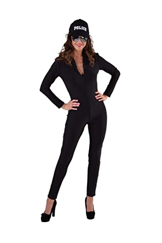 Veelzijdig Catsuit Zwart Vrouw Kostuum von Magic by Freddy