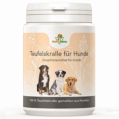 Mahu Natur Afrikanische Teufelskralle Hund + Katze 300g I Teufelskrallen Pulver Naturrein Ohne Zusätze I Bewegungsfreude Auf Natürliche Weise Unterstützen von Mahu Natur