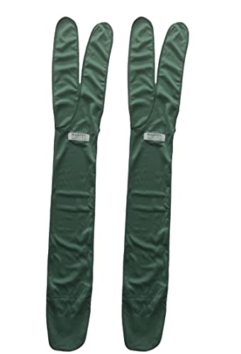 Majestic Ally Schwanzbeutel aus Lycra für Pferde - um den Schwanz sauber und geschützt zu halten - 2er Set (Hunter Green) von Majestic Ally