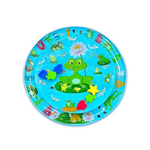 Makamsui Wassersensorische Spielmatte für Katzen, interaktive wassersensorische Spielmatte, coole Komfort-Wassermatte, Wassersensorik-Matte, Wassersensorisches Pad mit Fisch für Haustiere, Kinder, von Makamsui