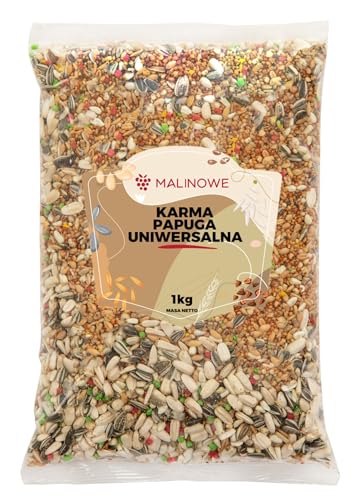 Universelles Papageienfutter 1 kg REICHHALTIGE MISCHUNG von Malinowe