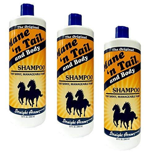 3x Mane 'n Tail and Body for Shiny, Manageable Hair Shampoo 946ml (insgesamt - 2,838L) von Mane 'n Tail