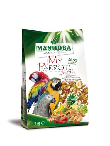 MANITOBA ARA Parrot Papageienfutter 2 kg von Manitoba