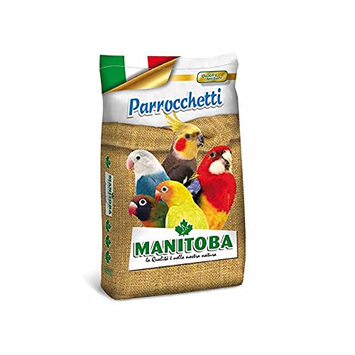 Manitoba Futtermittel Unzertrennlich und Nymphensittiche Vogel 20 kg Pouch Unflavored 20.000 Gramm von Manitoba