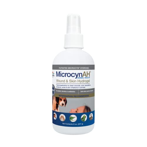 Microcyn AH Wund & Hautpflege Hydrogel, für Haustiere 237ml von Microcyn