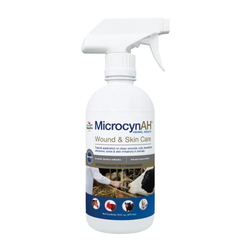 Microcyn AH Wund und Hautpflege für Haustiere 473ml von Microcyn