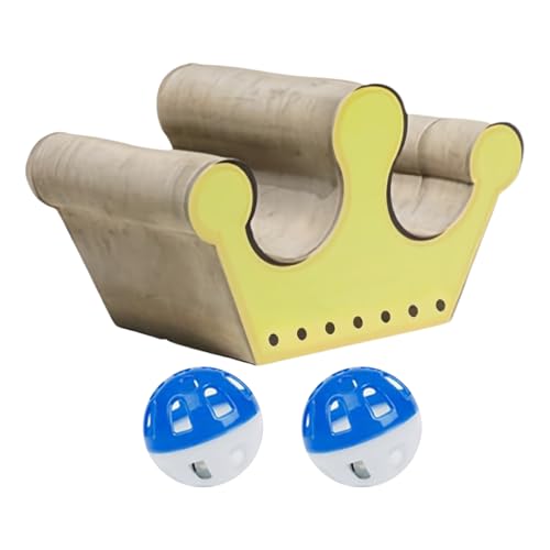 Katzenkratzbrett | Magnetisches Kratzbrett - Wellpappe Kratzbrett Mit Ball Katzenbett Für Innenbereich Boden Wohnzimmer Schlafzimmer Katzenkratzbrett | Magnetisches Kratzbrett - Wellpappe Kratzbrett Mit Ball Katzenbett Für Innenbereich Boden Wohnzimmer Schlafzimmer von Manolyee
