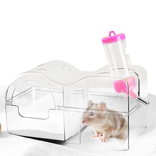 Sandbad Für Hamster - Einfach Zu Reinigendes Sandbad Gefäß,Schüssel Lebensraum Dekoration Für Kleintierkäfig Zwerghamster Mäuse Meerschweinchen Sandbad Für Hamster - Einfach Zu Reinigendes Sandbad Gefäß,Schüssel Lebensraum Dekoration Für Kleintierkäfig Zwerghamster Mäuse Meerschweinchen von Manolyee