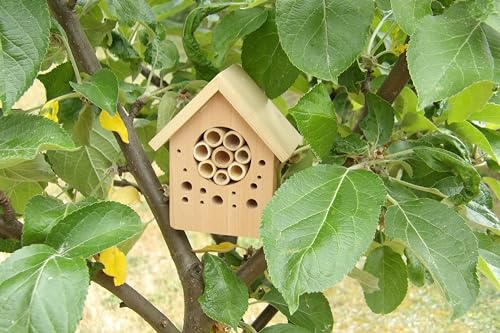 Insektenhotel Mini für den Blumenkasten, Balkon, Terrasse von Manufaktur Martinshof