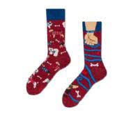 Many Mornings - Walkie Doggy - Gassi Gehen - Mismatched Socken - Hunde, (35-38) von Many Mornings