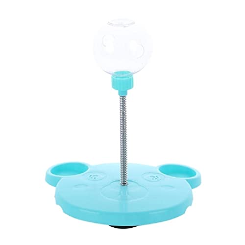 Kätzchen Teasing Toy Dog Spring Tumbler Leckage Slow Feeder Spielzeug Interaktives Haustier Indoor Spielzeug Leckerlis Leckereien Geschenk Hund Slow Feeder Spielzeug Ball Saugnapf von Maouira