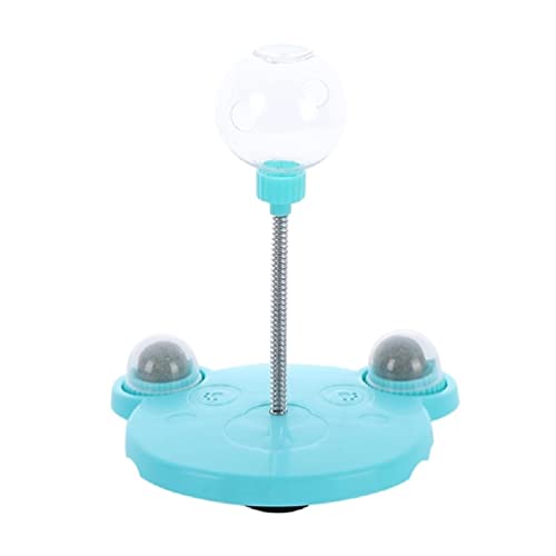 Kätzchen Teasing Toy Dog Spring Tumbler Leckage Slow Feeder Spielzeug Interaktives Haustier Indoor Spielzeug Leckerlis Leckereien Geschenk Hund Slow Feeder Spielzeug Ball Saugnapf von Maouira