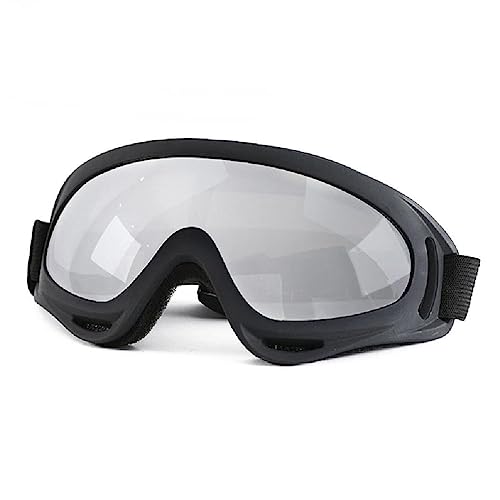 Pet Sonnenbrille Hunde Goggles Für Schwere Schnee Region Mit Verstellbarem Gurt Anti-UV Einfach Tragen Für Skifahren Reisen Komfortable Hunde Eyewear von Maouira