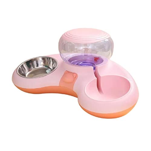 Slow Feeding Double Bowls Non-slip Base Pet Slow Feeding Dish Automatic Water Feeding Tools dogs bowls feeding non-slip dogs bowls feeding and water bowl large von Maouira