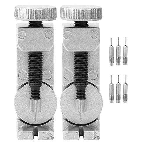 Marhynchus 2PCS Watchband Remover Tool Einfach zu Bedienen und zu Reinigen und Uhrenkette Einstellbare Höhe Professionell für Schnelle Pin -Entfernen mit Einfachen Anweisungen (Silver) von Marhynchus