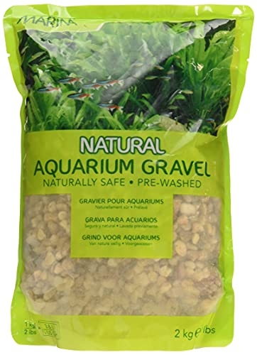 Marina Aquarienkies Dekokies Natur Wüstenkies 2-4mm 2kg beige von Marina