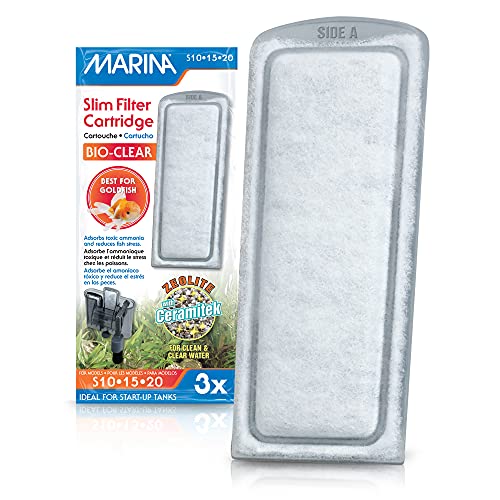 Marina Slim Filter Zeolite Patrone für Marina Slim Filter S10, S15 und S20, 3er Pack von Marina