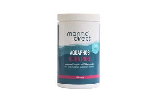 Marine Direct AquaPhos Ultra Pure 1000g - Hochreiner Phosphat- und Silikatentferner für Süß- und Meerwasseraquarien von Marine Direct